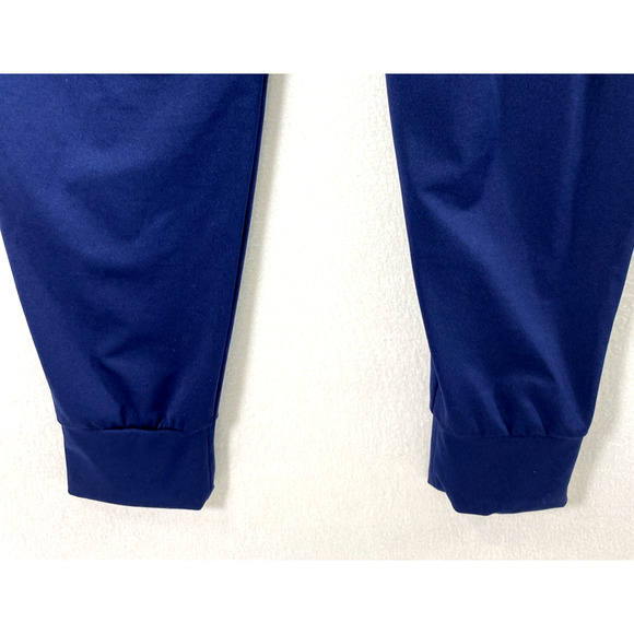 Under Armour Athletic Pants Womens Small Navy Blue Cuffed Pockets Lightweight - Picture 5 of 11